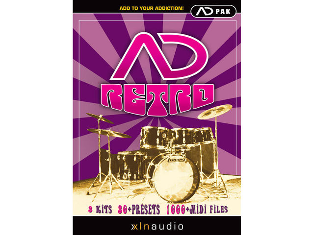Retro expands the Addictive Drums library with over 1,300 midi loops.
